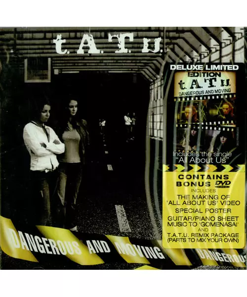 T.A.T.U. - DANGEROUS AND MOVING - DELUXE LIMITED EDITION (CD + DVD)
