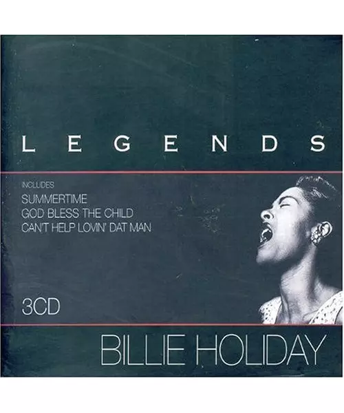 BILLIE HOLIDAY - LEGENDS (3CD)