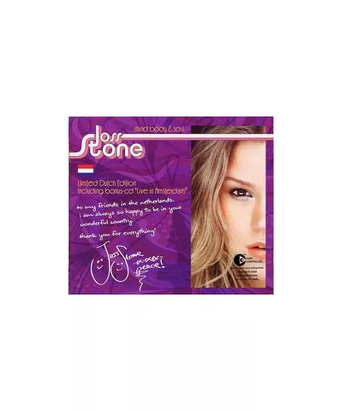 JOSS STONE - MIND BODY & SOUL - LIMITED DUTCH LIVE EDITION (2CD)