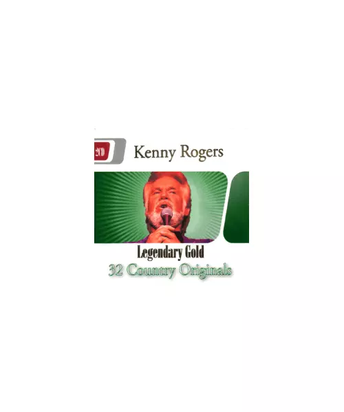 KENNY ROGERS - LEGENDARY GOLD - 32 COUNTRY ORIGINALS (2CD)