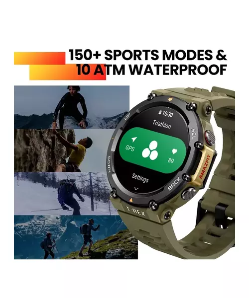 Buy Amazfit T-REX 2 Smart Watch online in uae