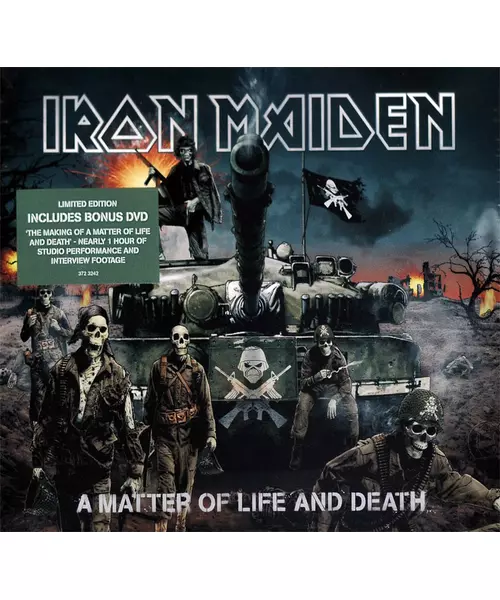 IRON MAIDEN - A MATTER OF LIFE AND DEATH (CD + DVD)