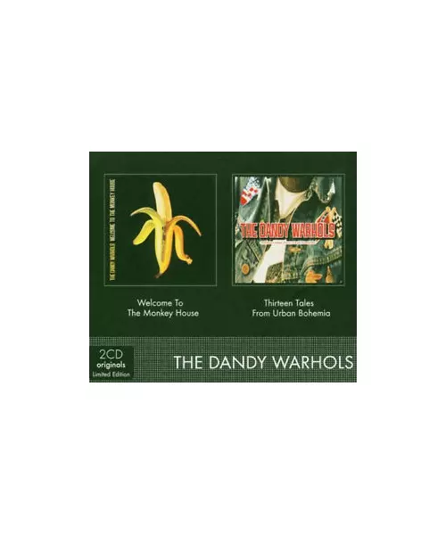 THE DANDY WARHOLS - WELCOME TO THE MONKEY HOUSE / THIRTEEN TALES FROM URBAN BOHEMIA (2CD)