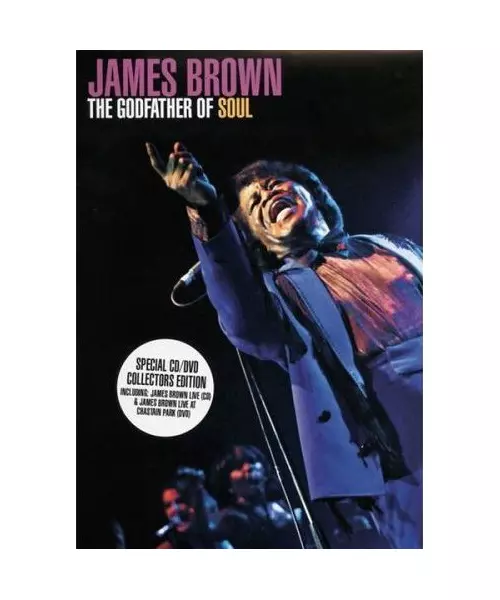 JAMES BROWN - THE GODFATHER OF SOUL (DVD + CD)