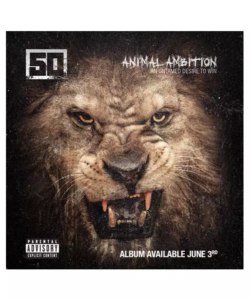 50 CENT - ANIMAL AMBITION - AN UNTAMED DESIRE TO WIN (CD)