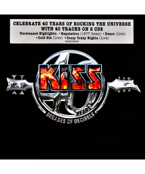 KISS - 40 YEARS OF ROCKING - DECADES OF DECIBELS (2CD)