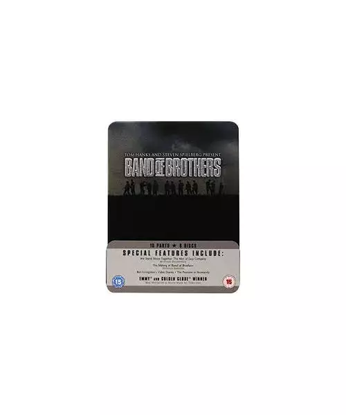 Band Of Brothers 6 Disc DVD Set~ Tin Case~ Hanks & Spielberg