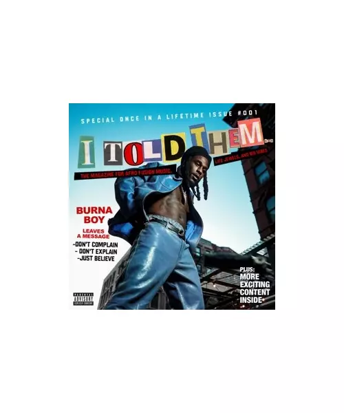 BURNA BOY - I TOLD THEM... (LP VINYL)