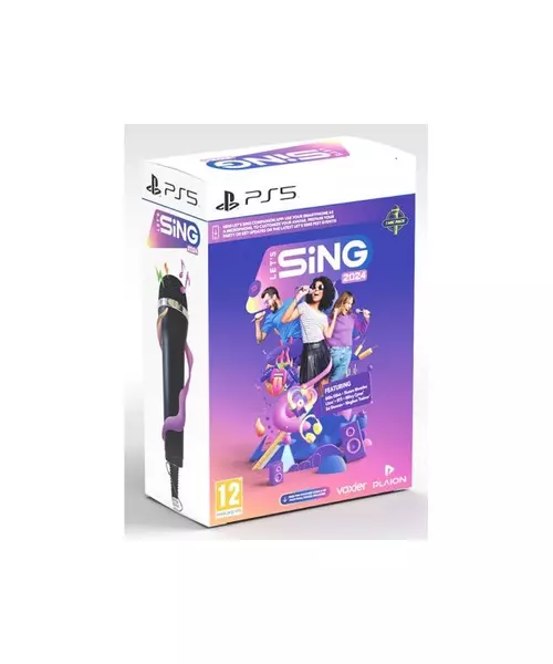 LET'S SING 2024 + MICROPHONE (PS5)