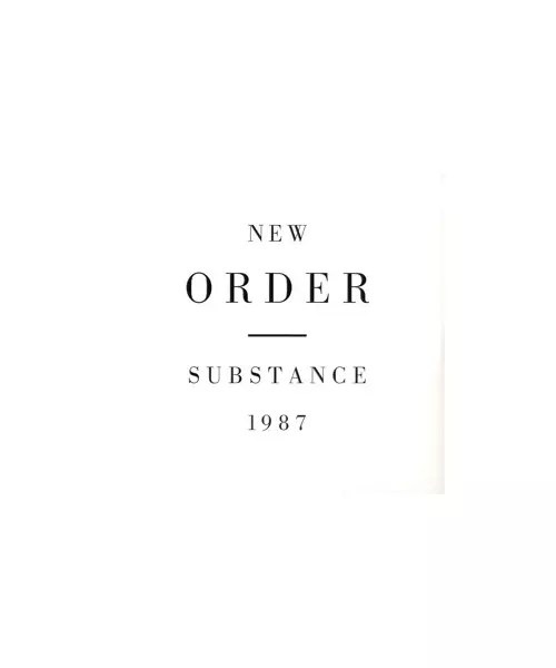 NEW ORDER - SUBSTANCE 1987 (2LP RUBY VINYL)