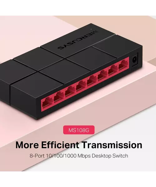 Mercusys MS108G 8-Port Gigabit Ethernet Switch