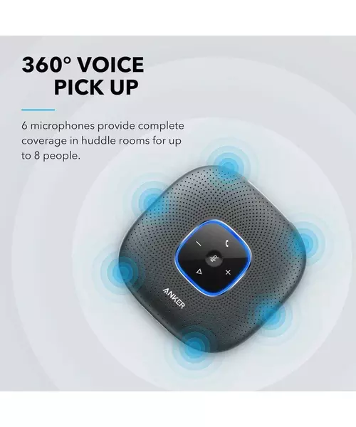 Anker PowerConf Bluetooth Speakerphone with 6 Mics