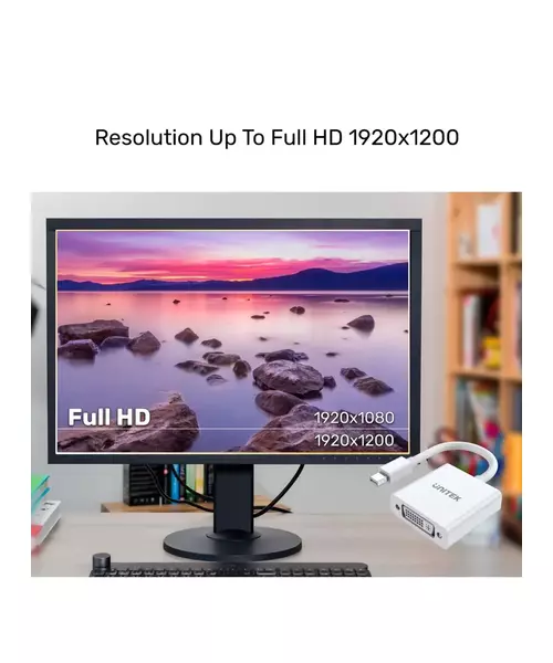 Unitek VC Mini Displayport to DVI Y-6326WH
