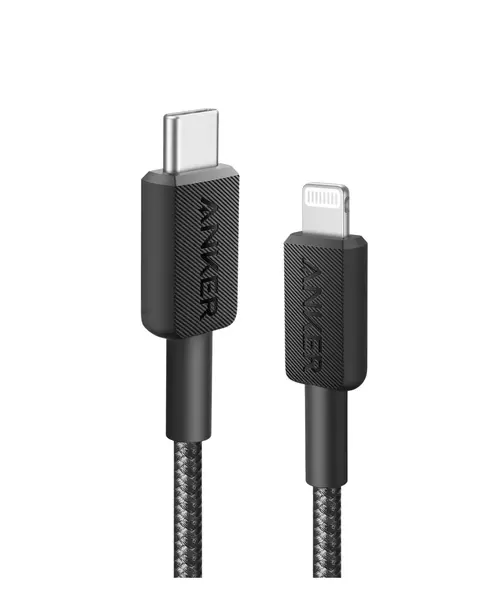 Anker Mobile Cable USB C to MFI 0.9m 322 Black