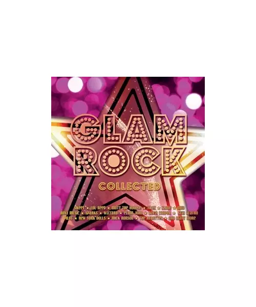 VARIOUS ARTISTS - GLAM ROCK COLLECTED (2LP COLOURED VINYL)