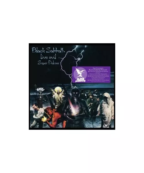 BLACK SABBATH - LIVE EVIL (SUPER DELUXE EDITION) (4LP VINYL)