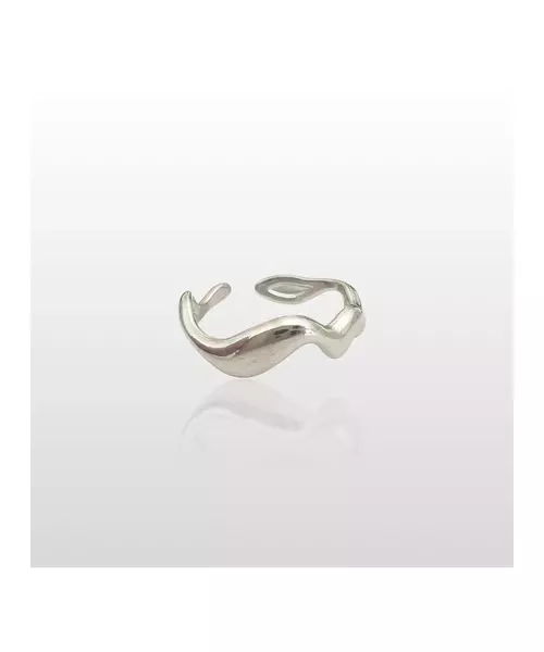 Curved Ring - High quality Stainless Steel