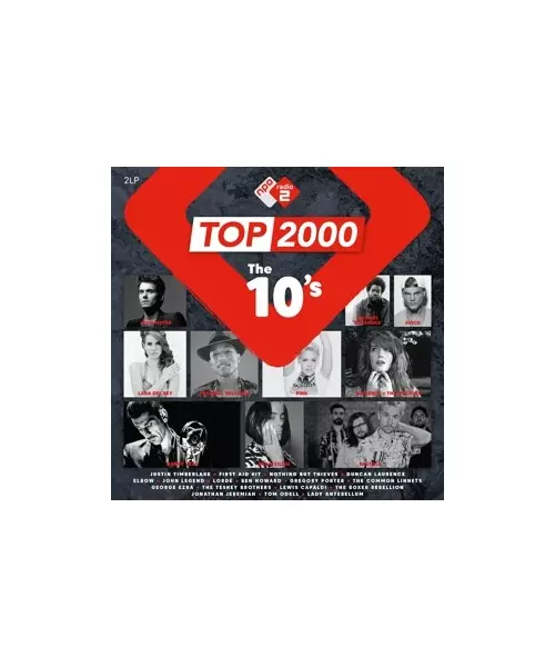 VARIOUS ARTISTS - TOP 2000 - THE 10'S (2LP VINYL)