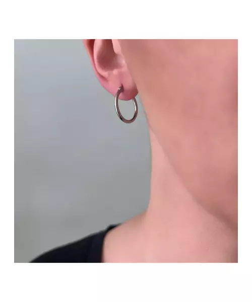 Hoops Earrings 2cm - Stainless Steel