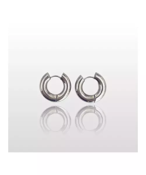 Hoops Earrings 2.5cm - Stainless Steel