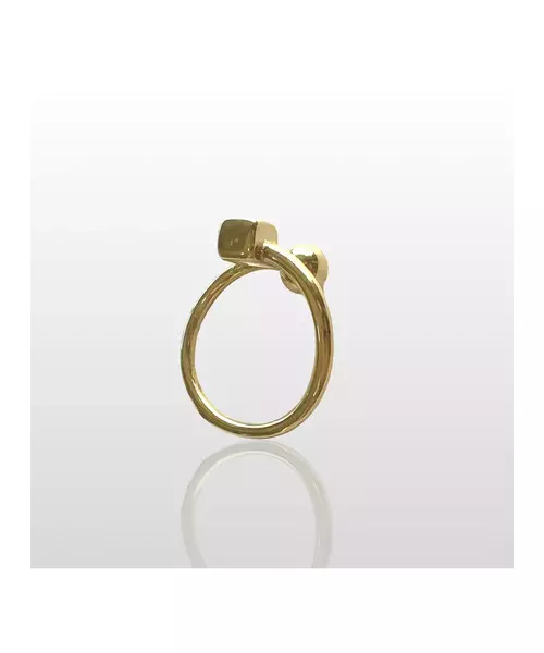 Overcrossing Ring - High quality Stainless Steel Gold Plated