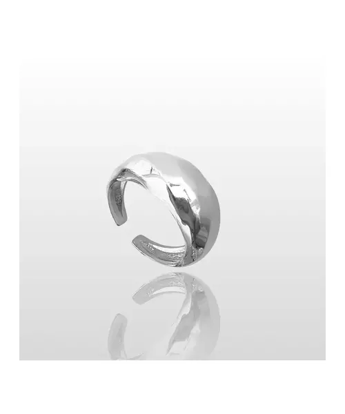 Hammered Dome Ring - High quality Silver 925