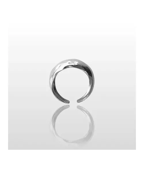 Hammered Dome Ring - High quality Silver 925