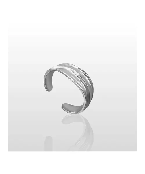 Wavy Ring - High quality Silver 925