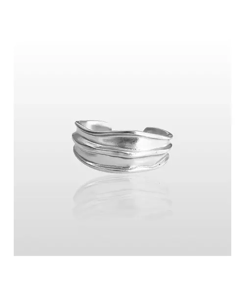 Wavy Ring - High quality Silver 925