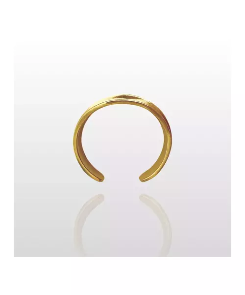 Wavy Ring - High quality Silver 925 Gold Plated