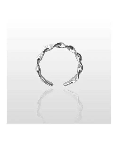 Twist Ring - High quality Silver 925