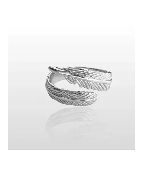 Feather Ring - High quality Silver 925