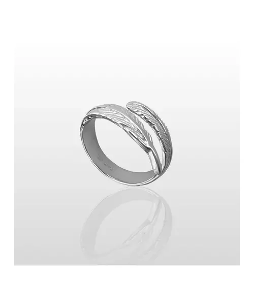 Feather Ring - High quality Silver 925