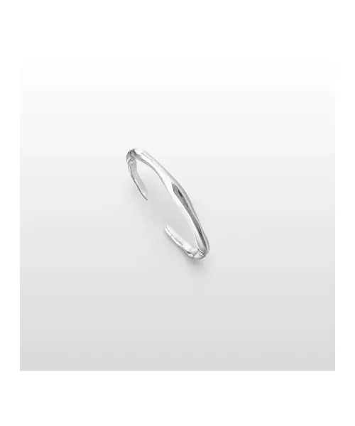 Wavy Thin Ring - High quality Silver 925