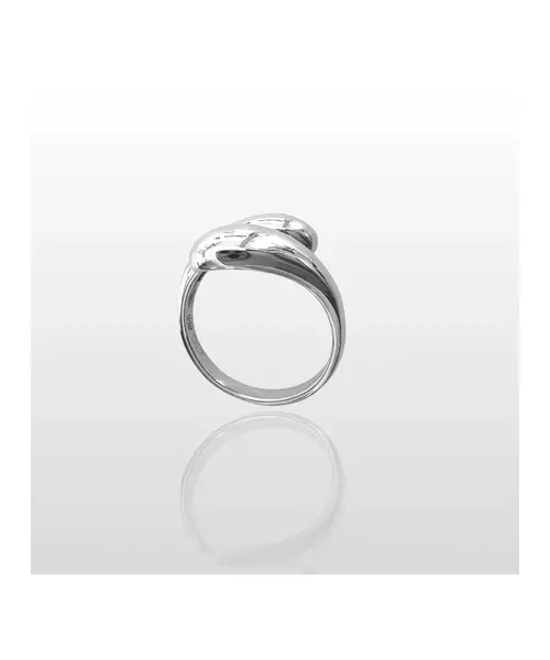 Double Drop Ring - High quality Silver 925