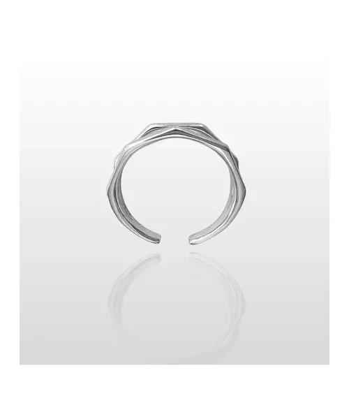 Double Line Ring - High quality Silver 925