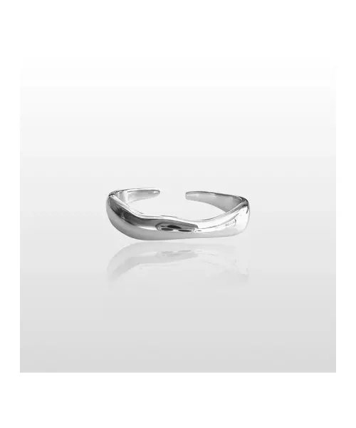 Wavy Ring - High quality Silver 925