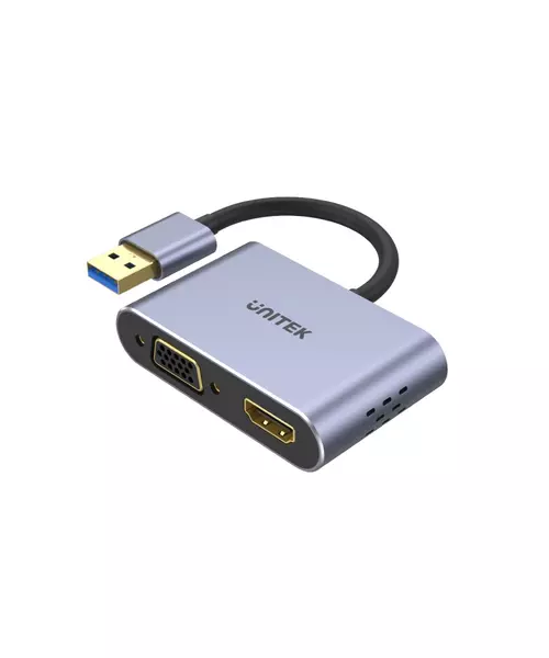 Unitek Converter USB-A 3.0 to HDMI/VGA V1304A