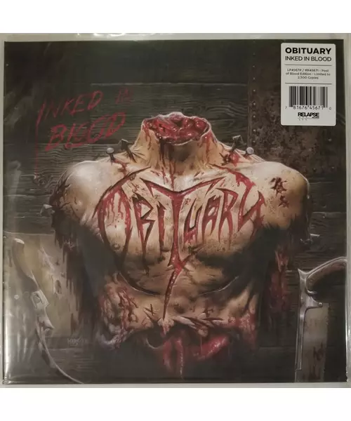 OBITUARY - INKED IN BLOOD - LIMITED EDITION (2LP COLOURED VINYL)