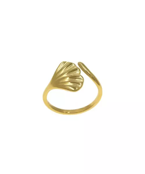 Shell Ring - High quality Stainless Steel - Gold