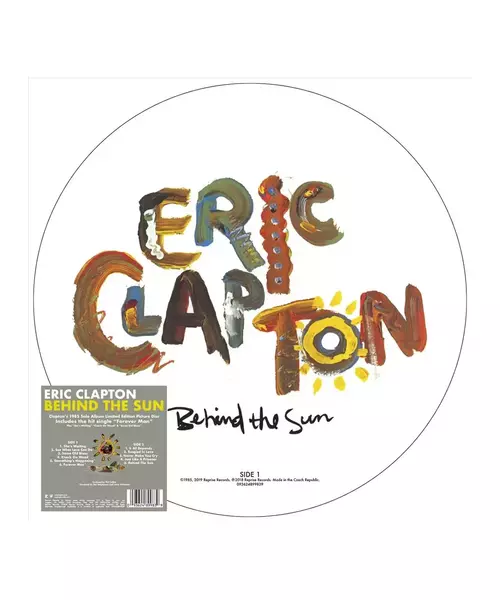 ERIC CLAPTON - BEHIND THE SUN (LP PICTURE VINYL)