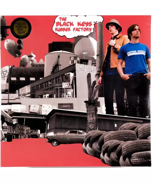 THE BLACK KEYS - RUBBER FACTORY (LP VINYL)