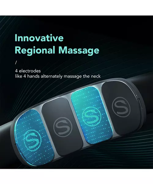 SKG Neck Massager Pulse-Heat-Remote-4xModes K5 Pro