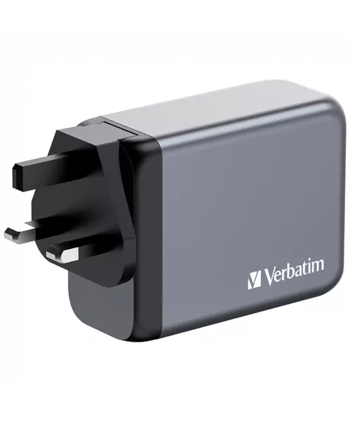 Verbatim GaN Charger 4 Port 200W USB A/C (EU/UK/US) GNC-200