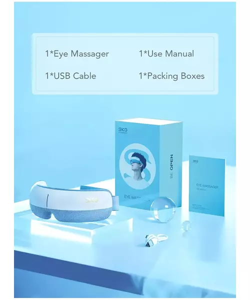 SKG Eye Massager Heat-Massage-Music E3-EN