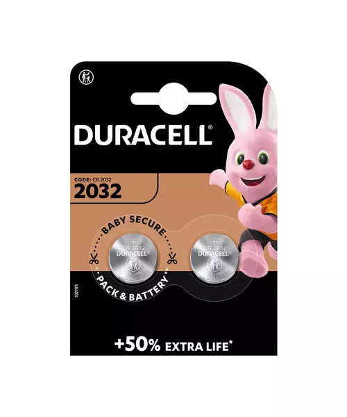 Duracell Lithium CR2032 2pcs Batteries Ultra