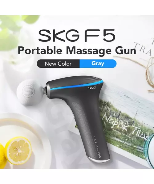 SKG Body Gun Massager Mini F5-EN Grey