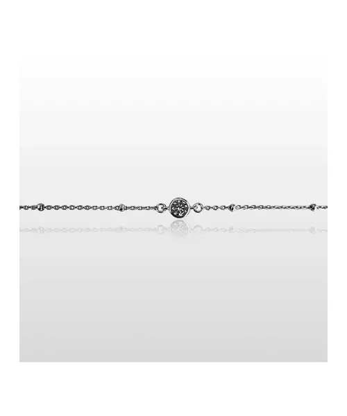 Bracelet with balls and zircon - Silver 925