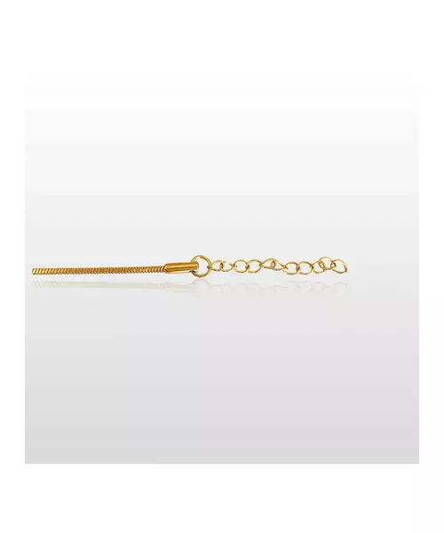 Bracelet Square Snake - Stainless Steel Gold Plated