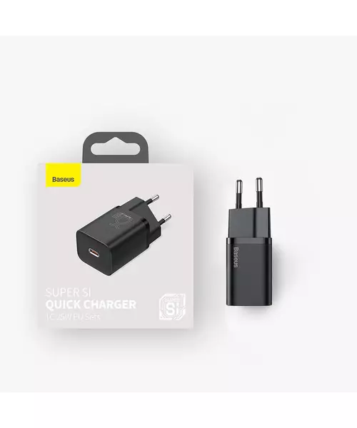 Baseus Charger Wall 25W USB-C EU Black